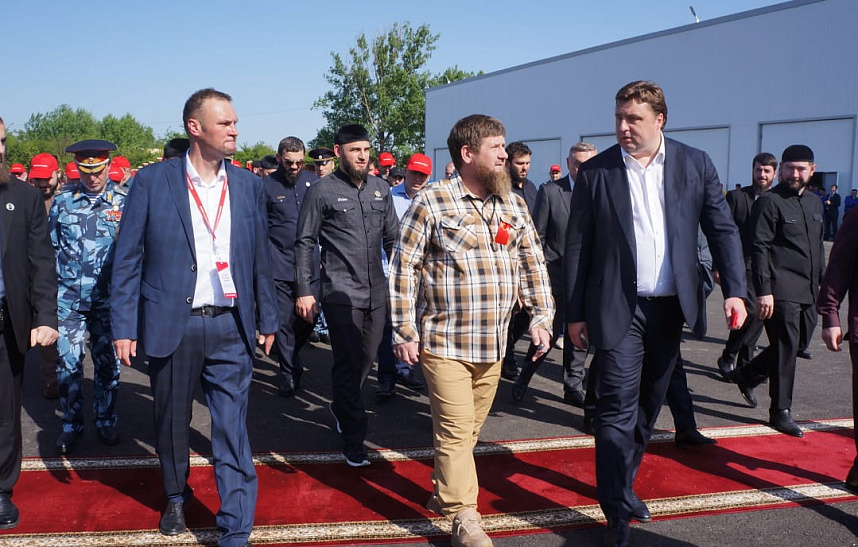 40 комбайнов Ростсельмаш отправились в Чеченскую республику 